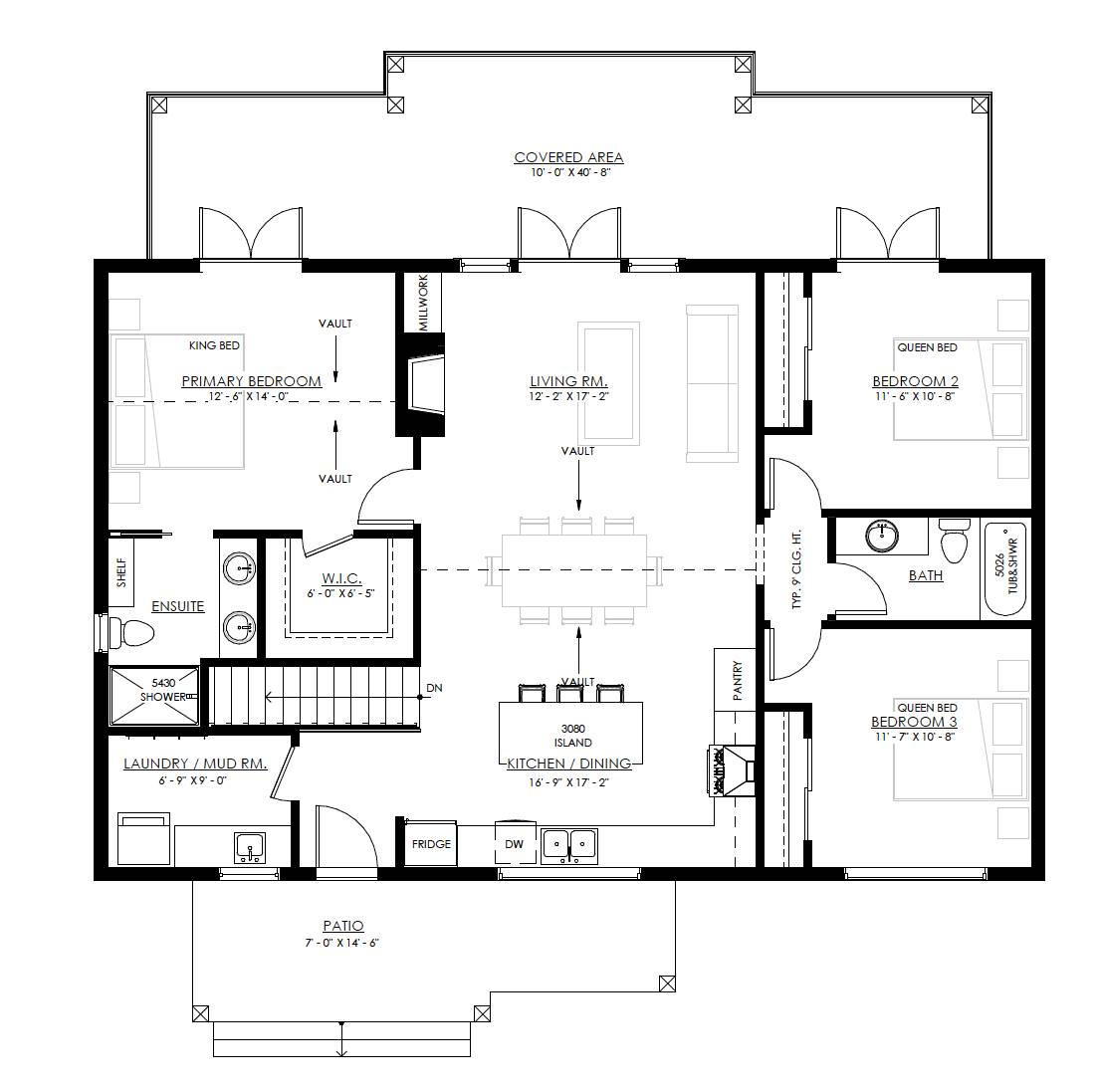 Basement Stair Location